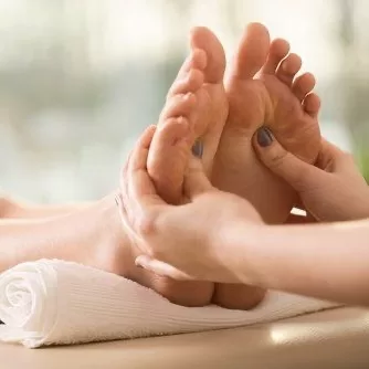 Fußreflexmassage